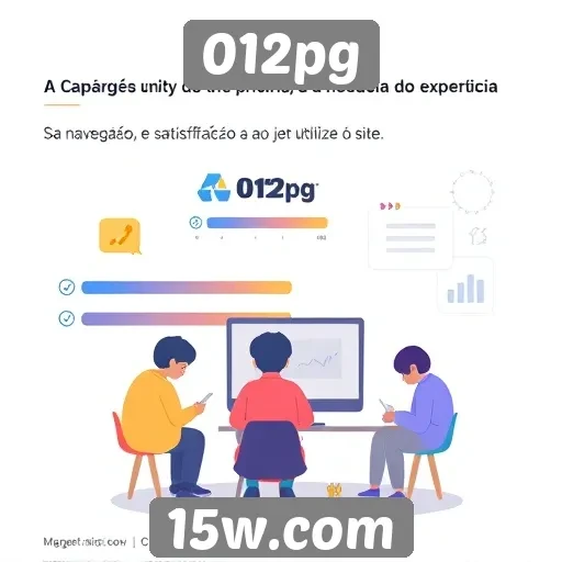 Experiência do usuário no site 012pg